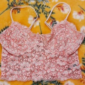 Coral bralette